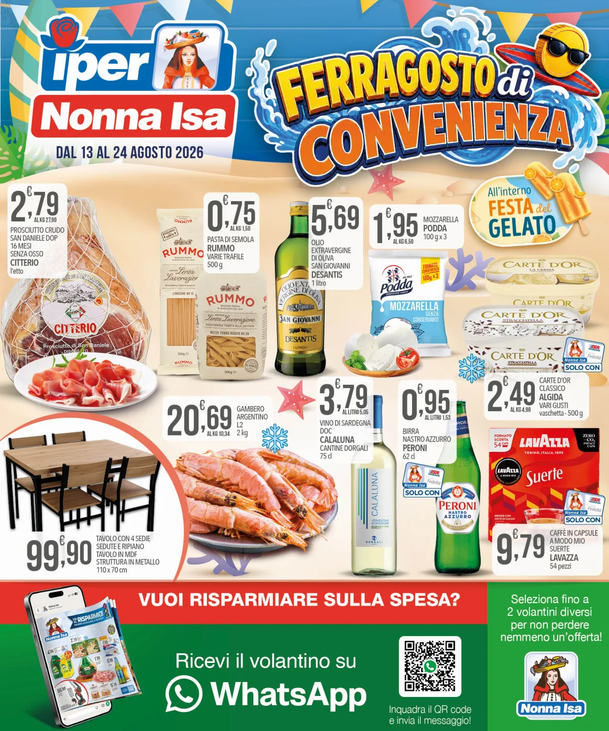 Volantino Nonna Isa