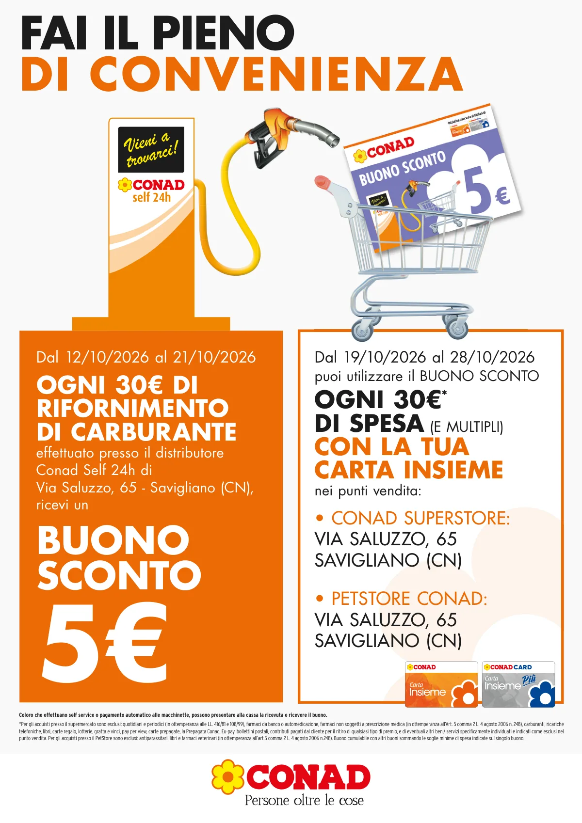 Copertina volantino Conad Superstore