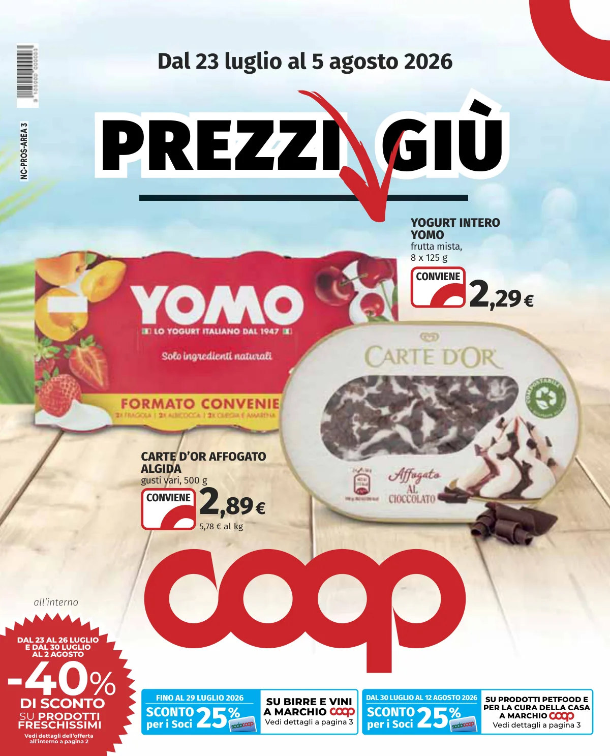 Volantino coop a CASALE MONFERRATO