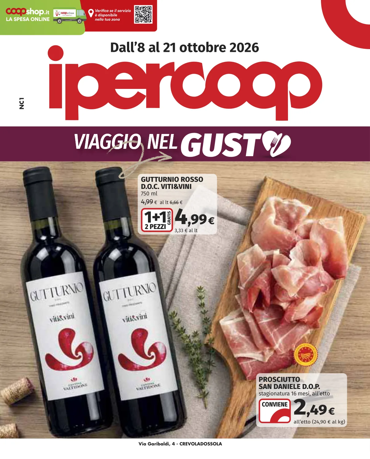 Copertina volantino ipercoop