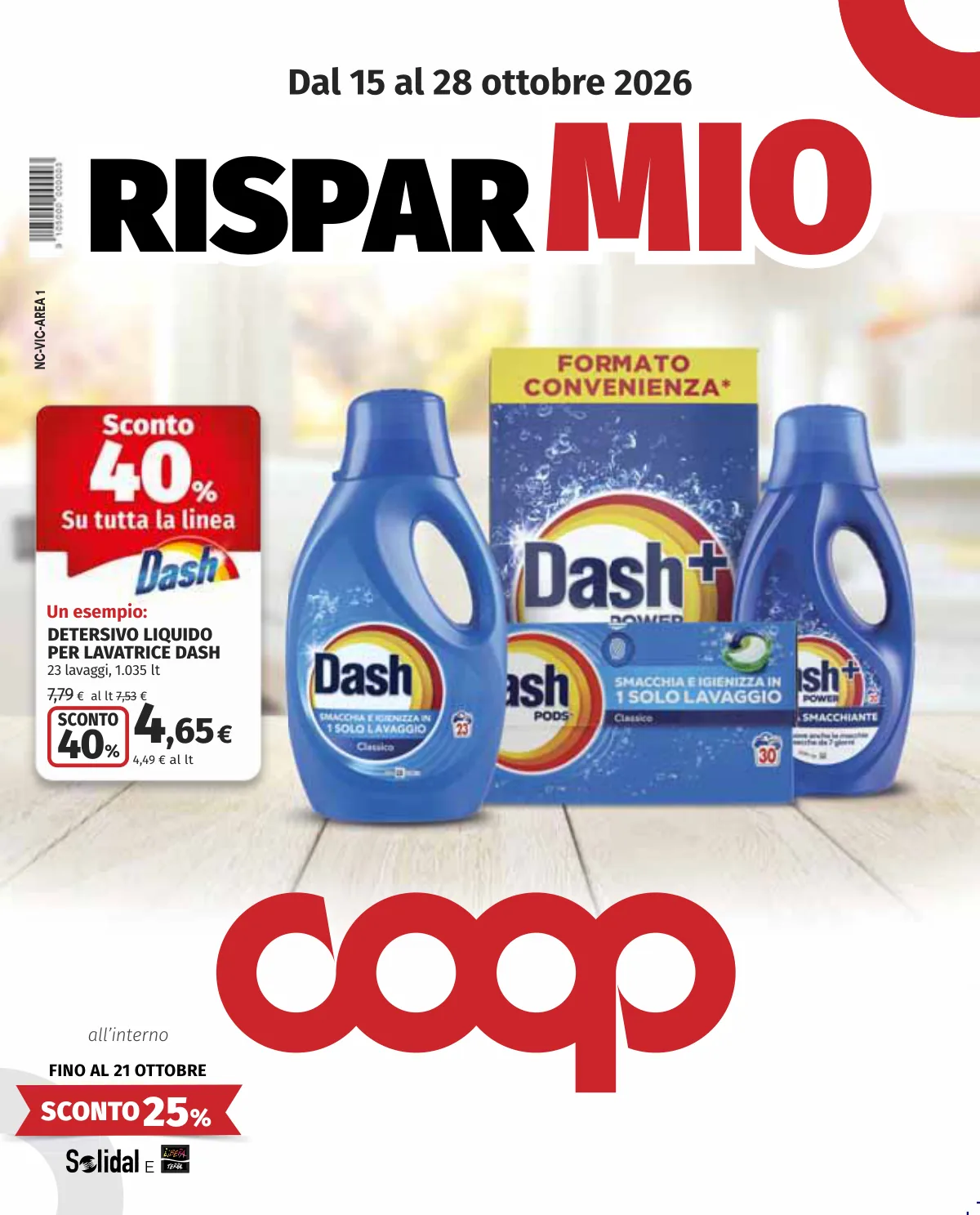 Copertina volantino coop