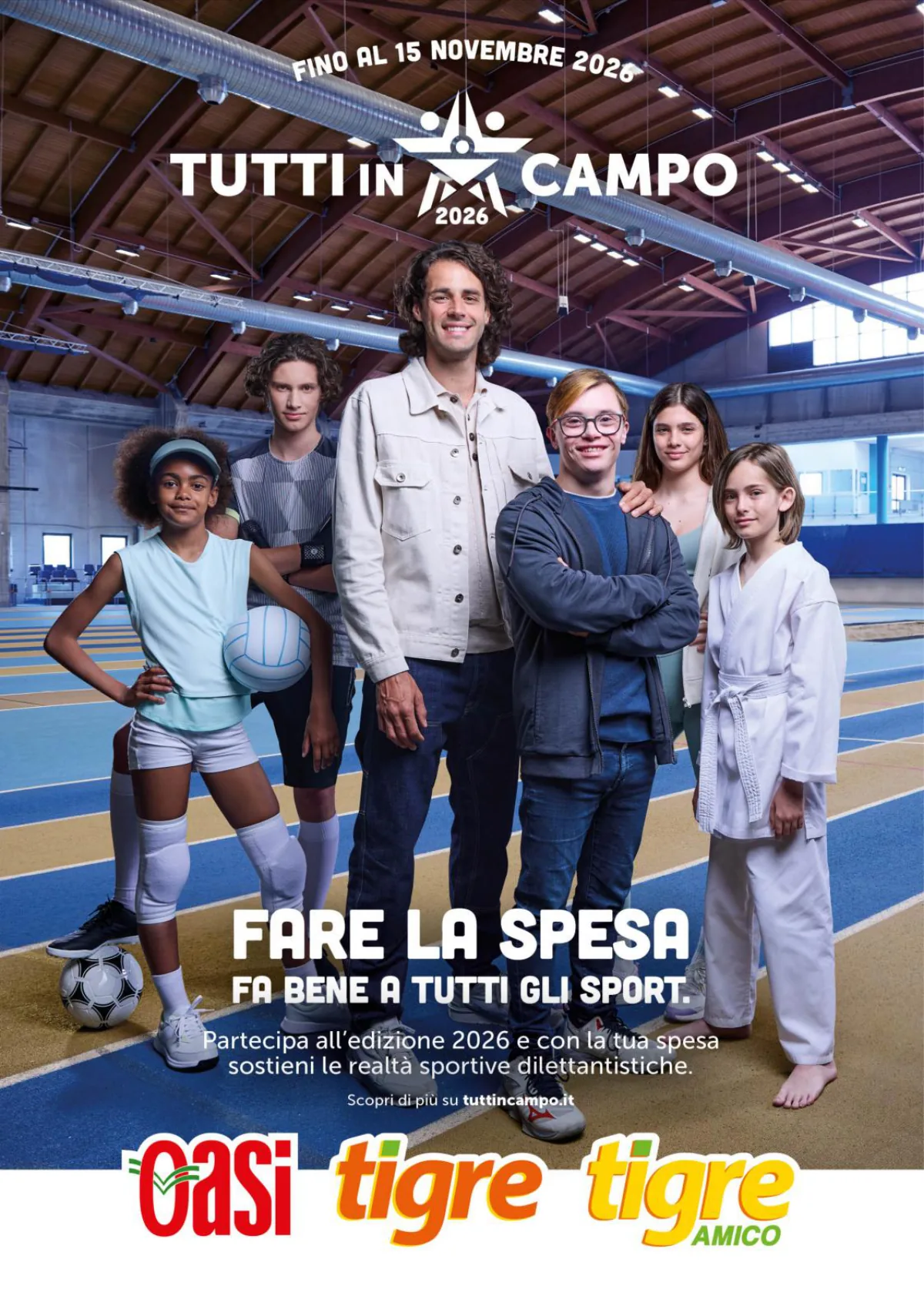 Copertina volantino oasi