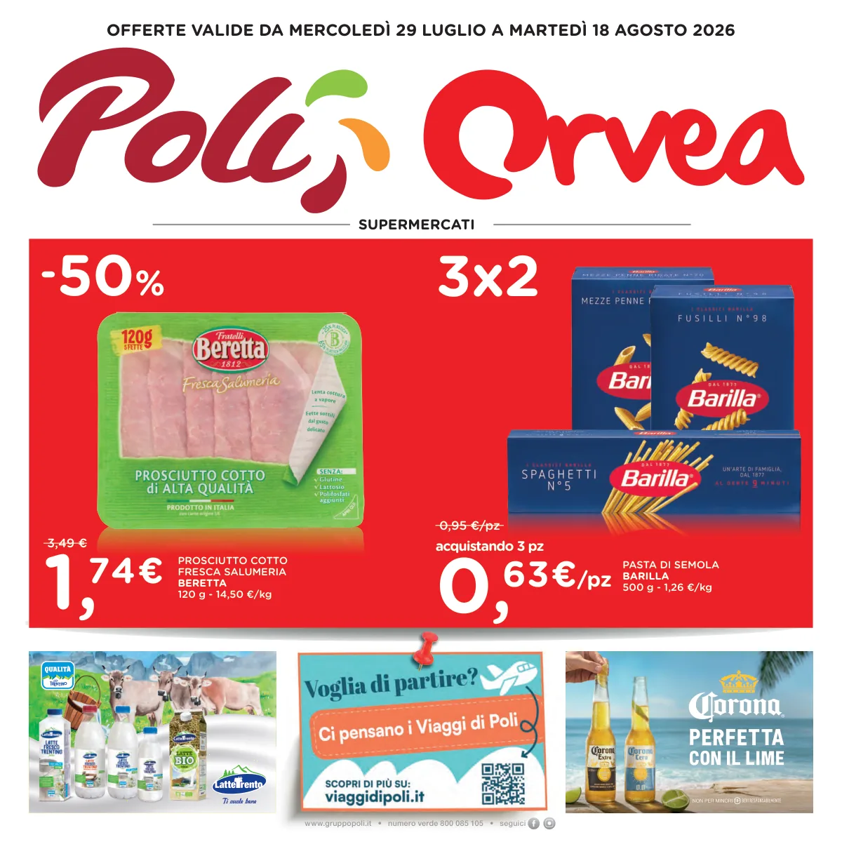 Volantino Orvea a Civezzano