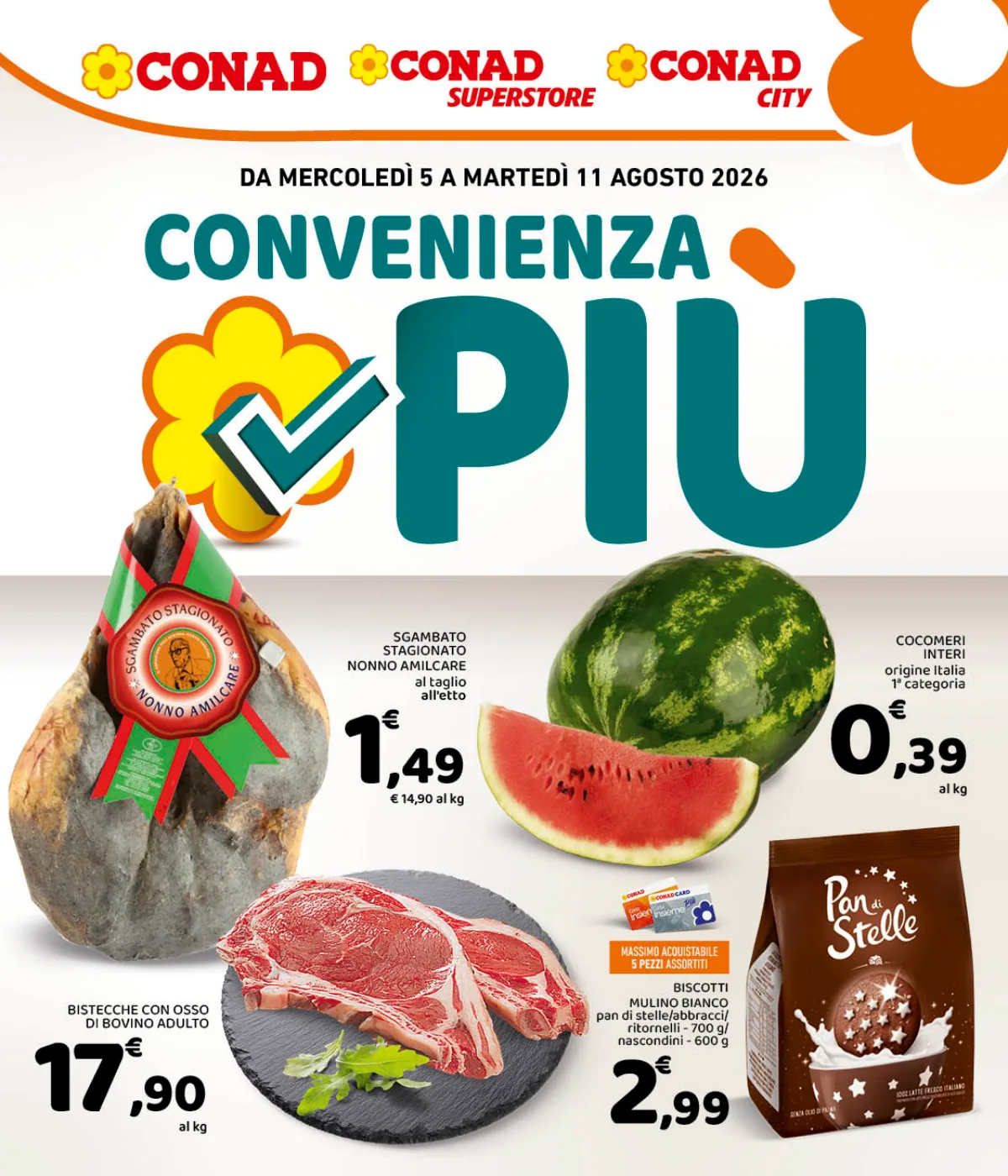 Volantino Conad a Amelia