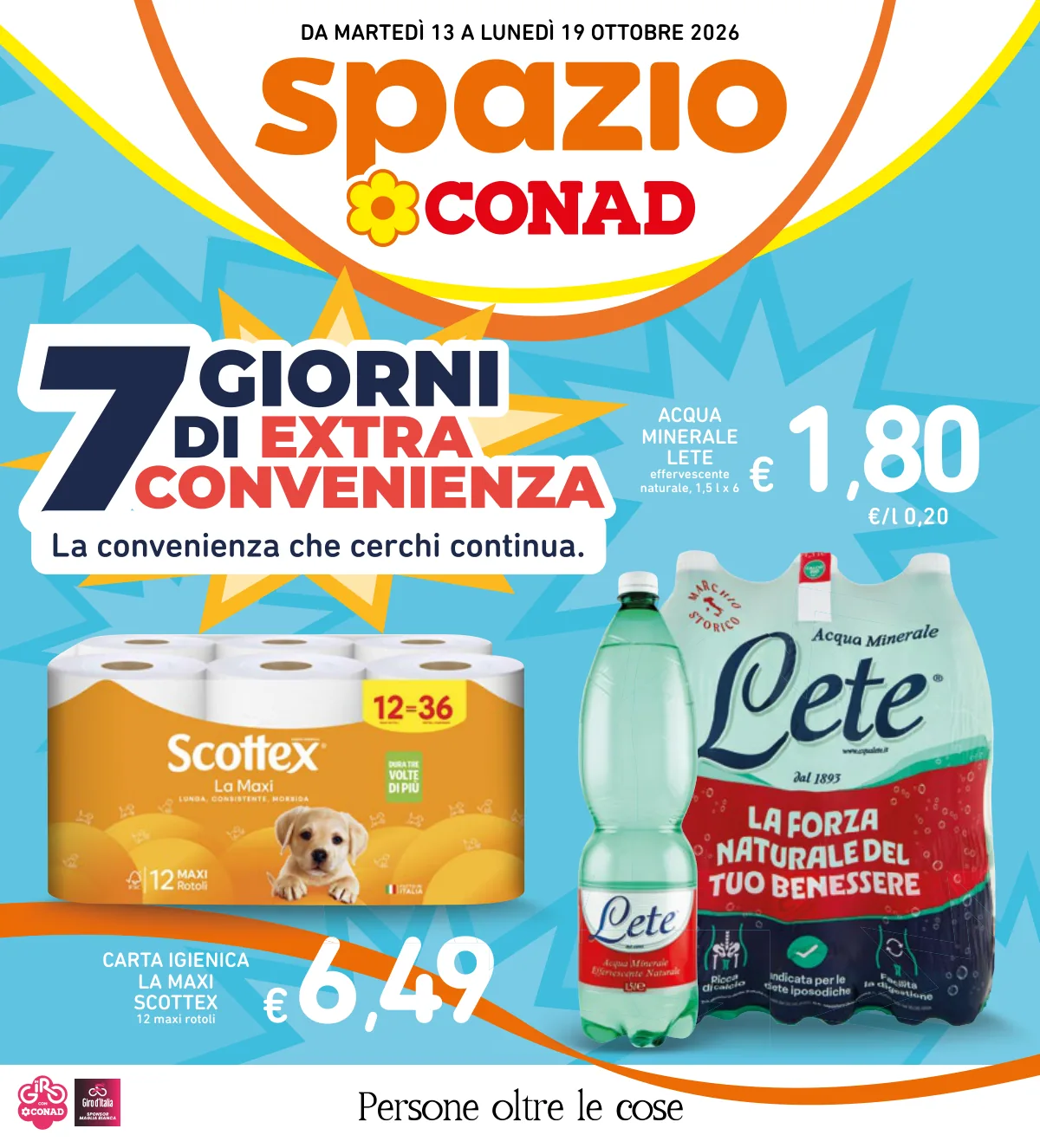 Copertina volantino Spazio Conad