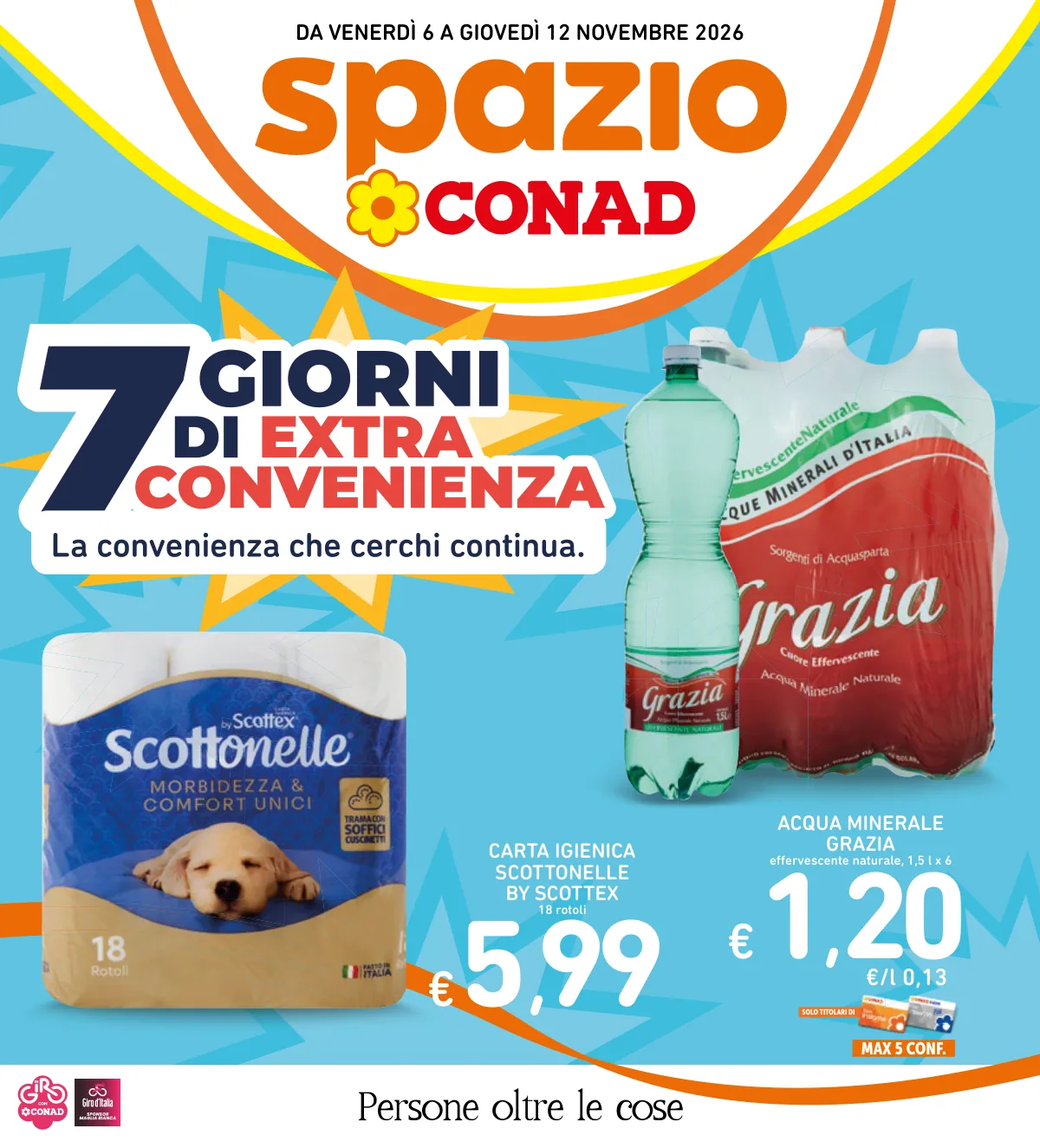 Copertina volantino Spazio Conad