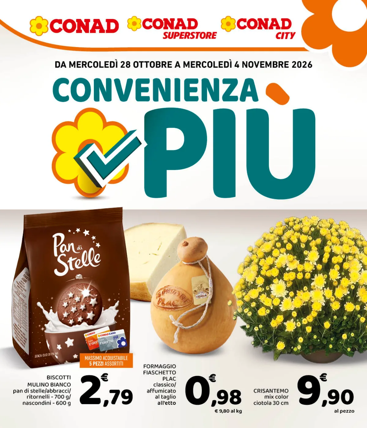 Copertina volantino Conad Superstore