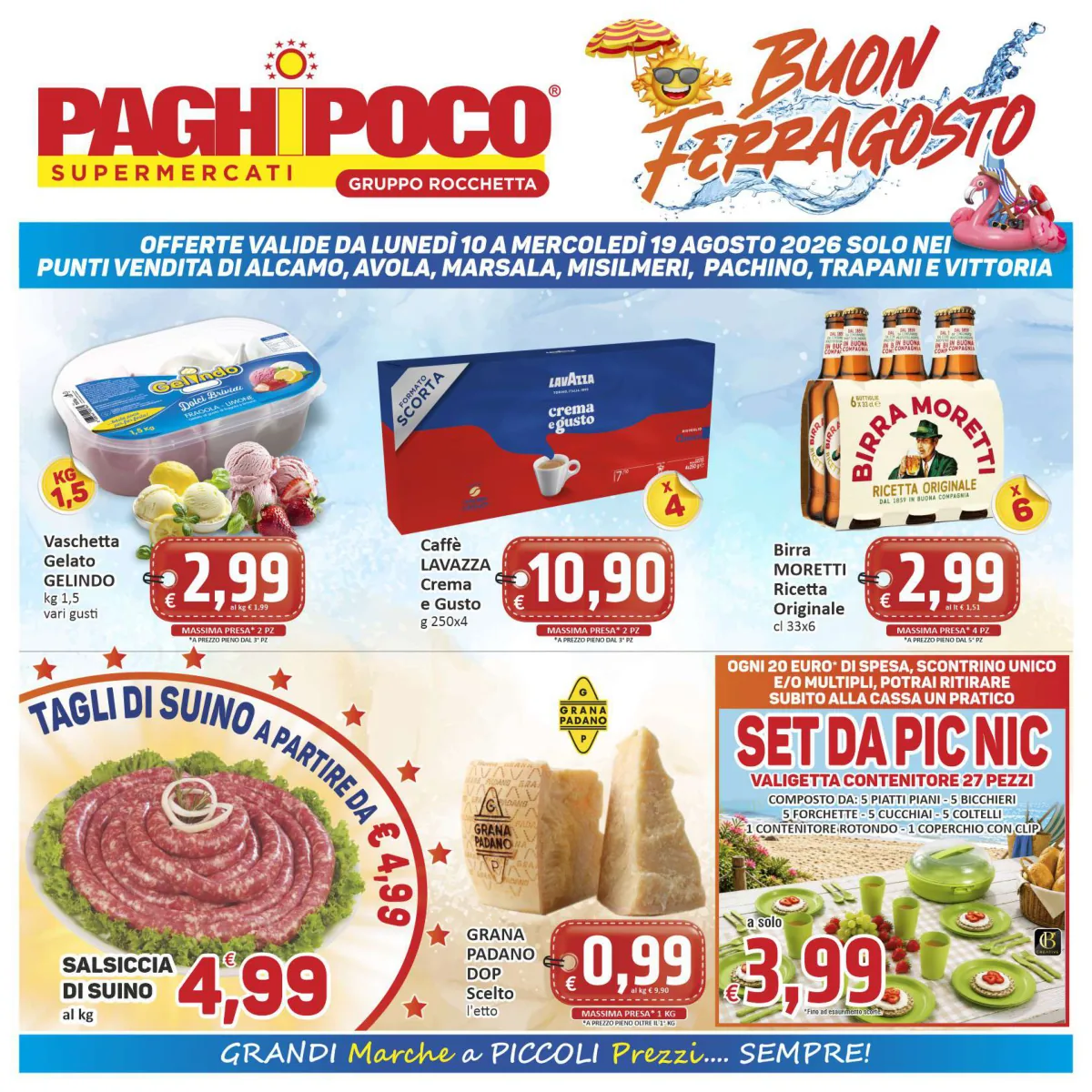 Volantino Paghi-Poco a Misilmeri