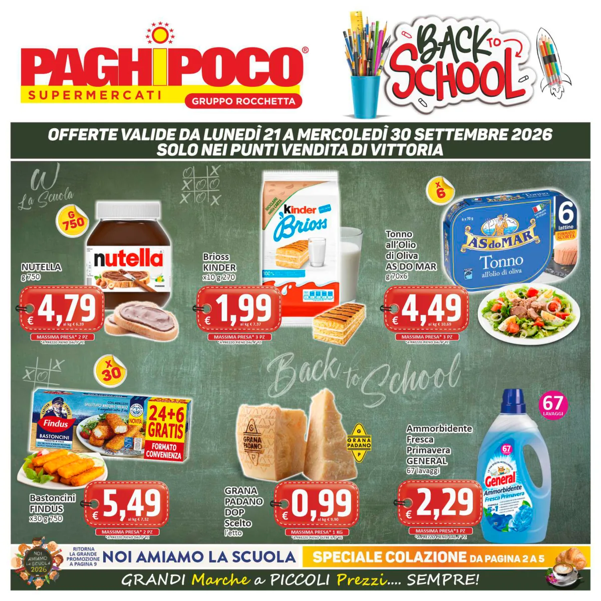 Volantino Paghi-Poco
