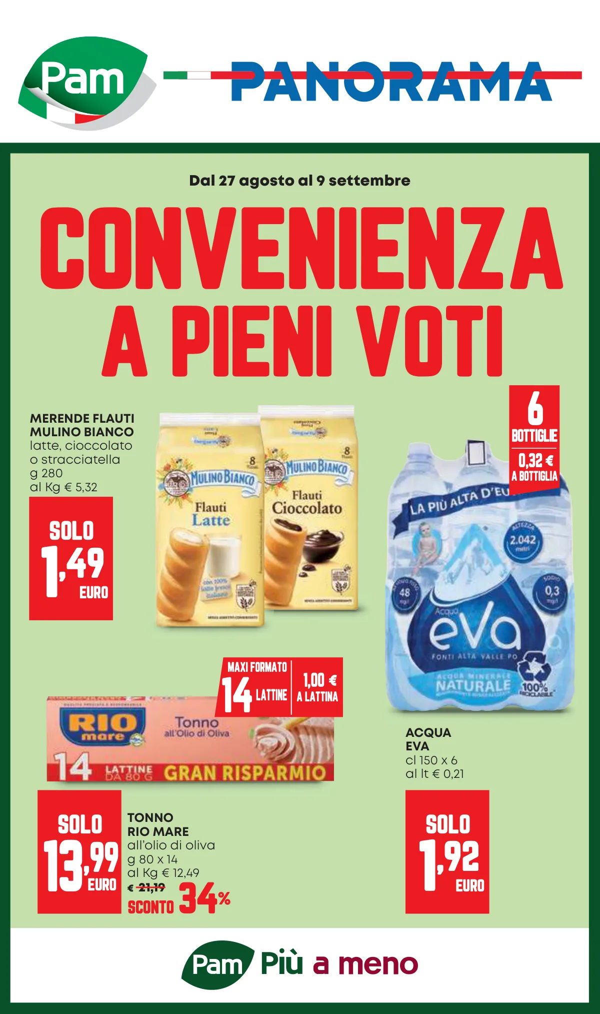 Volantino pam