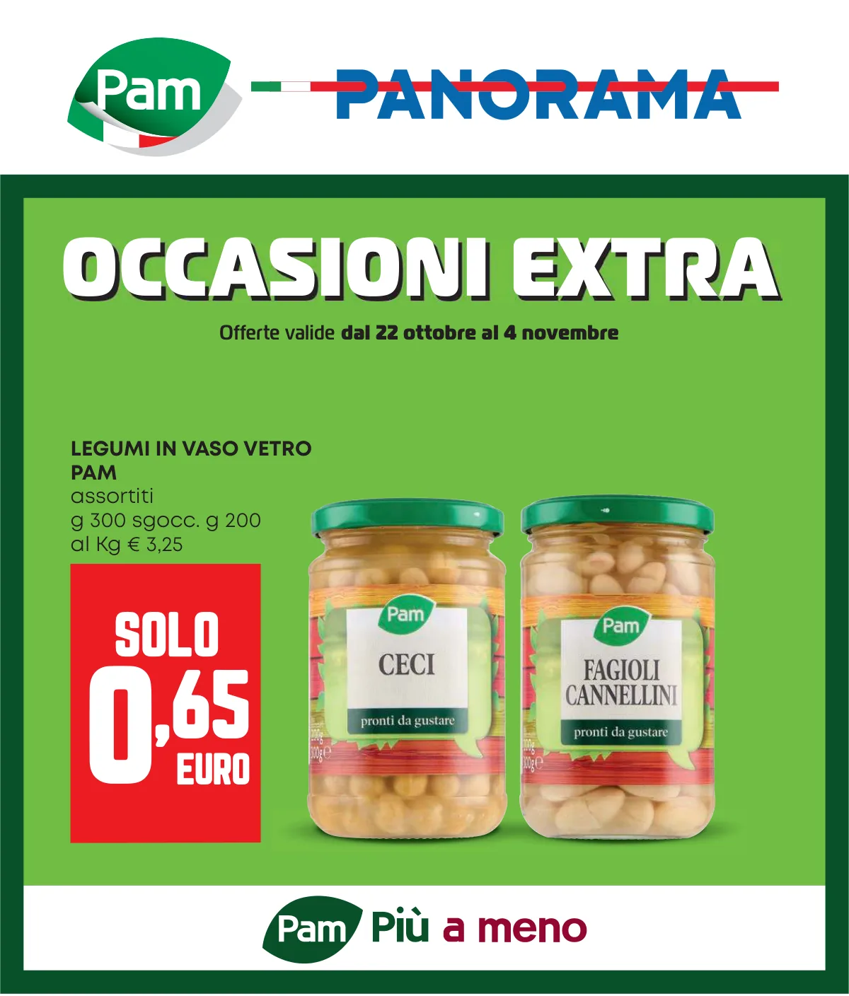 Volantino pam