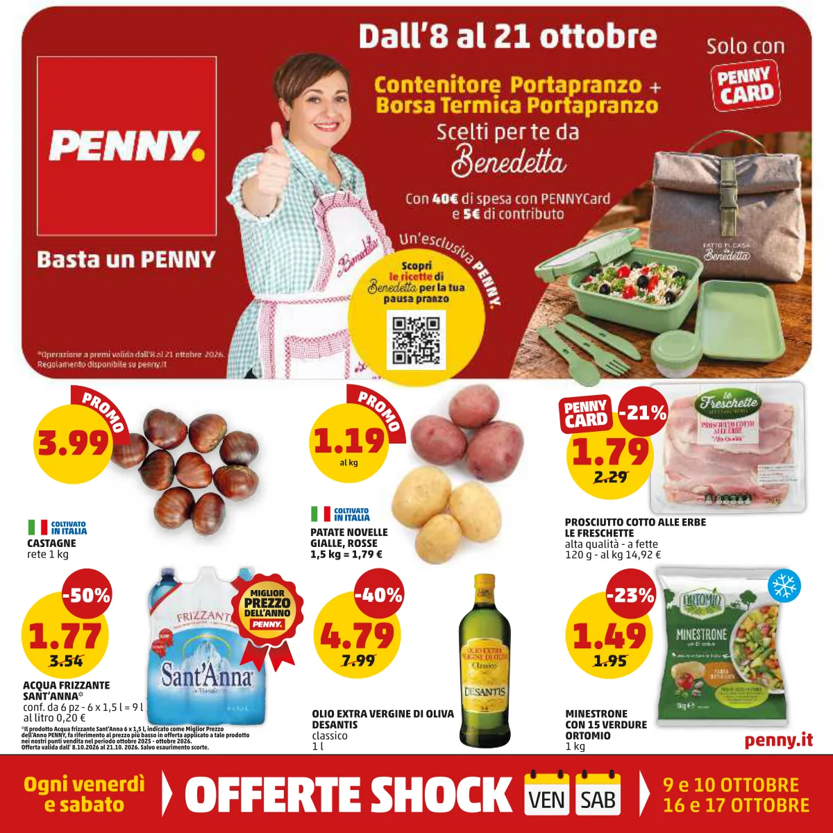 Copertina volantino penny market
