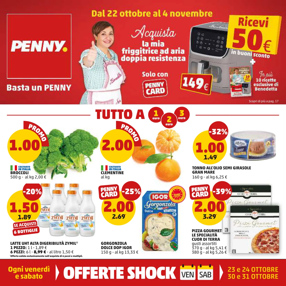 Copertina volantino penny market