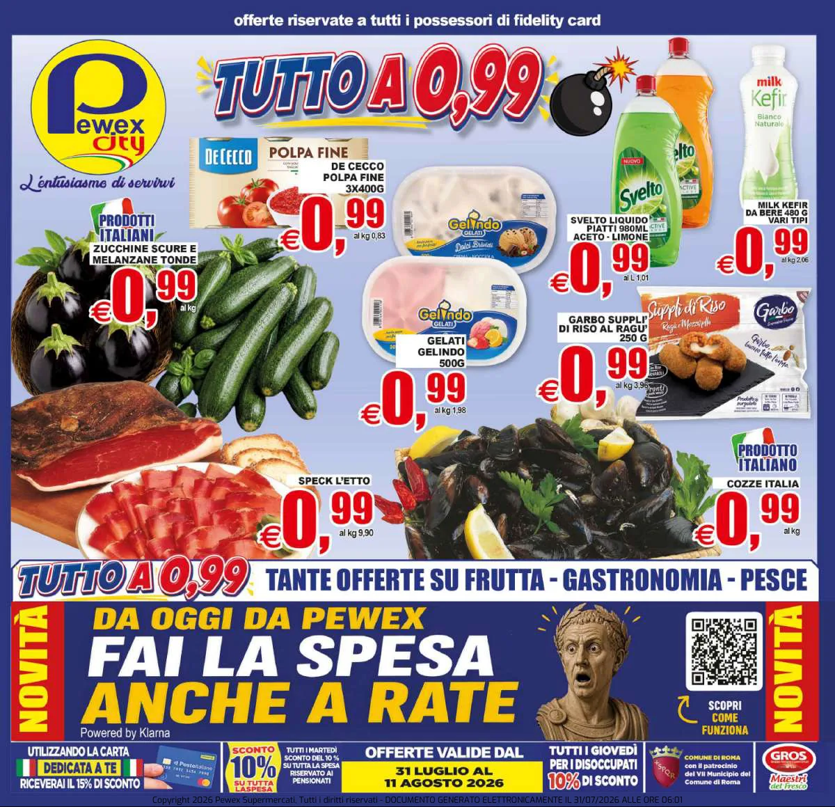 Volantino iper-pewex