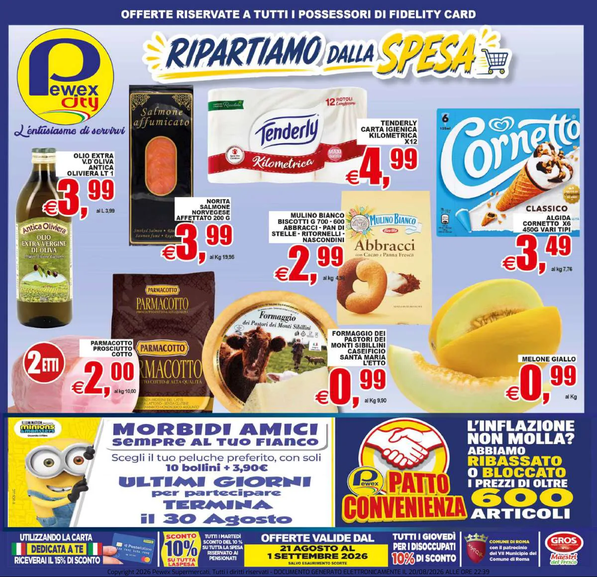 Volantino pewex-city