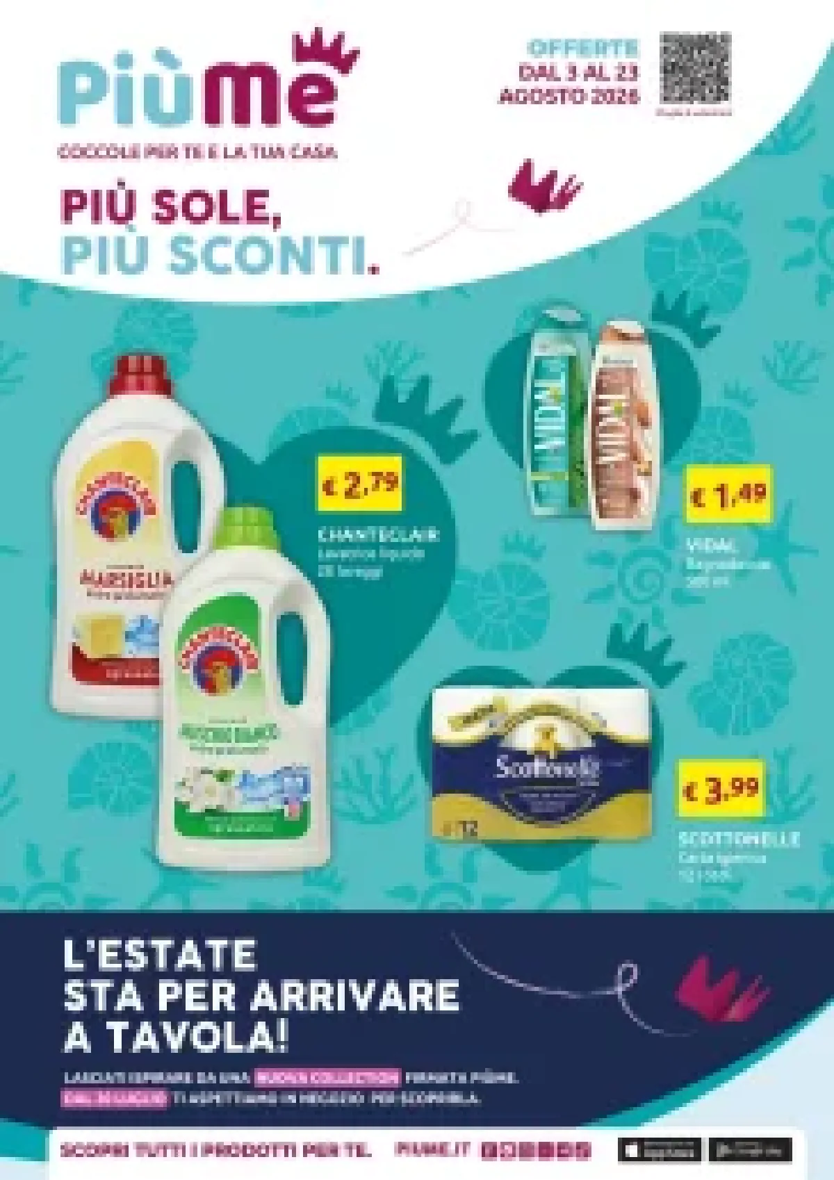 Volantino piume offerte Rimini