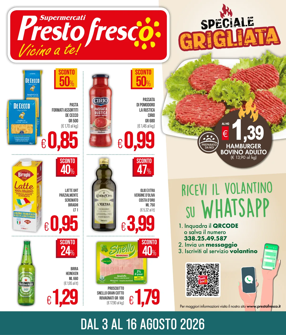 Volantino presto-fresco
