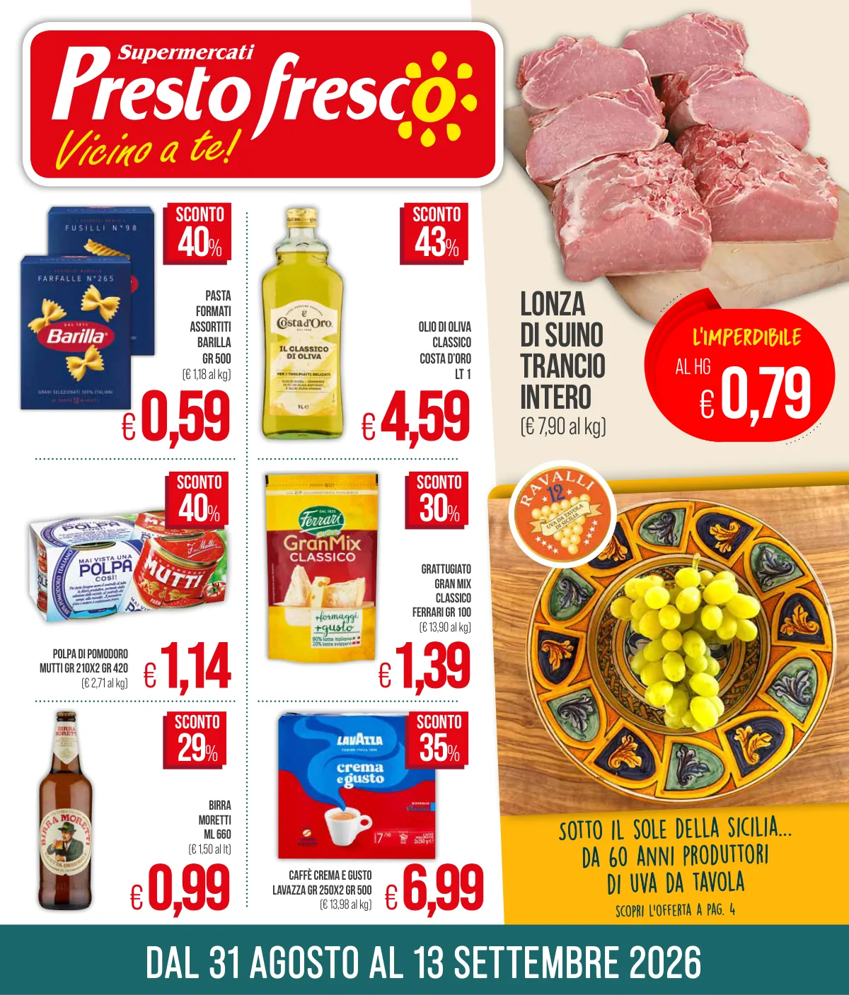 Volantino presto-fresco