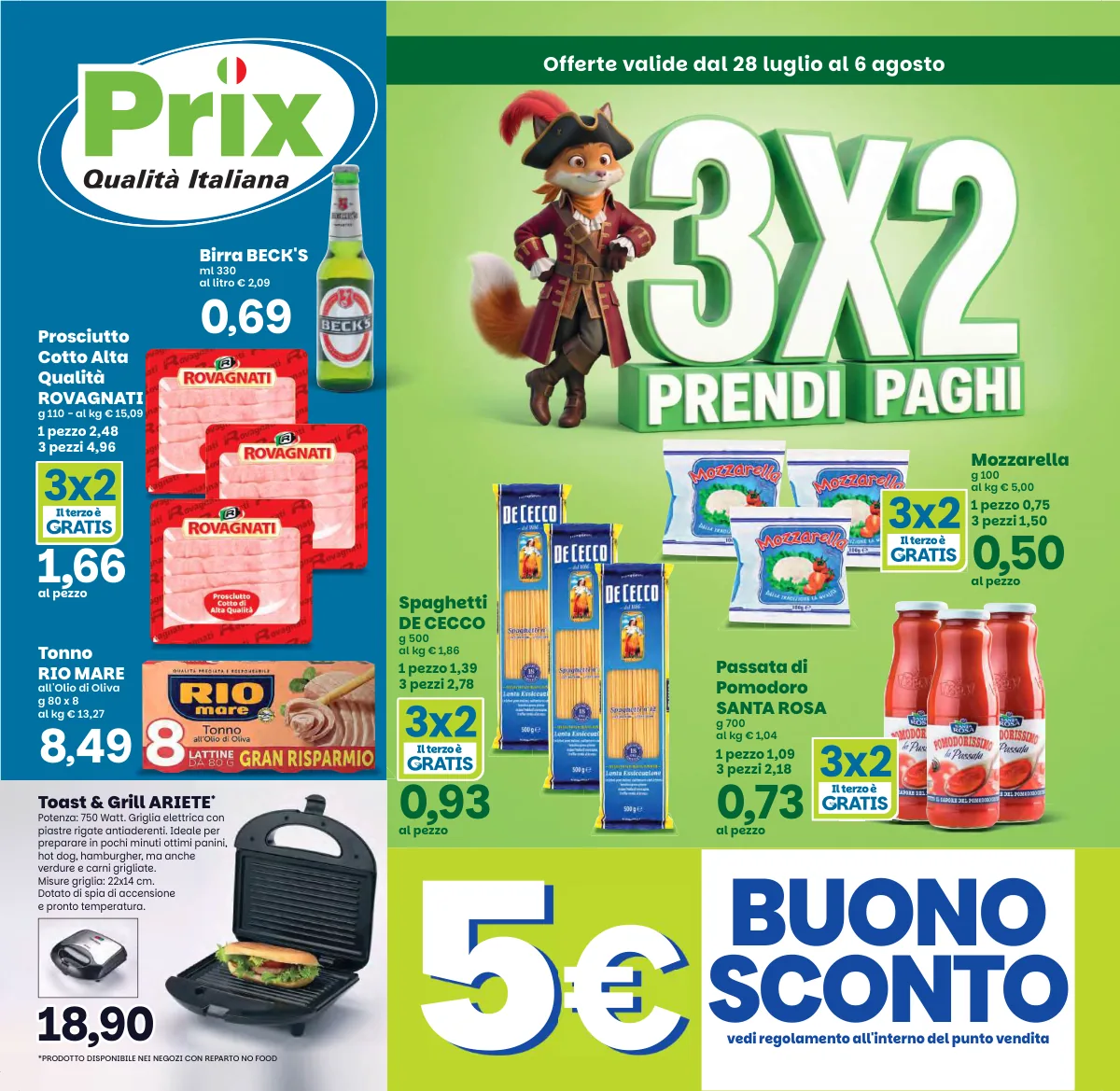 Volantino Prix offerte MILANO