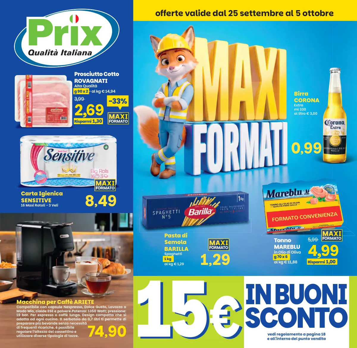 Volantino Prix