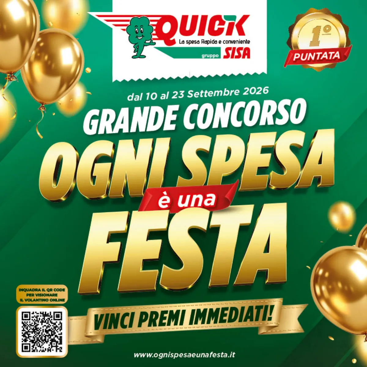 Volantino quick-sisa