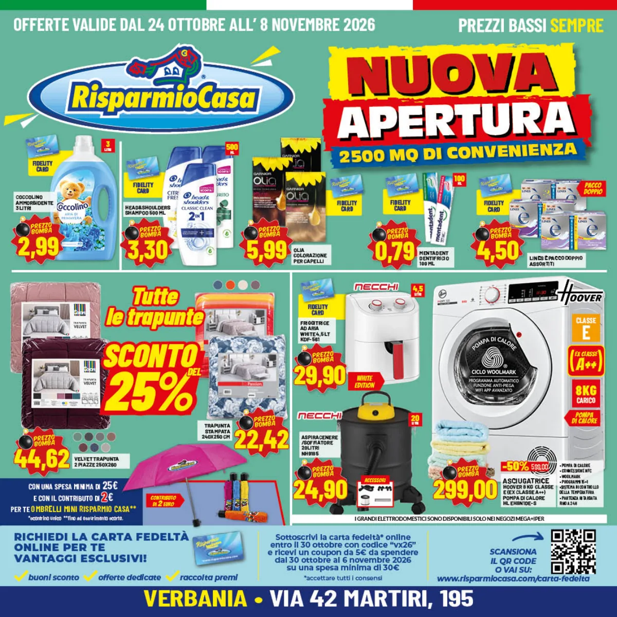 Copertina volantino risparmiocasa