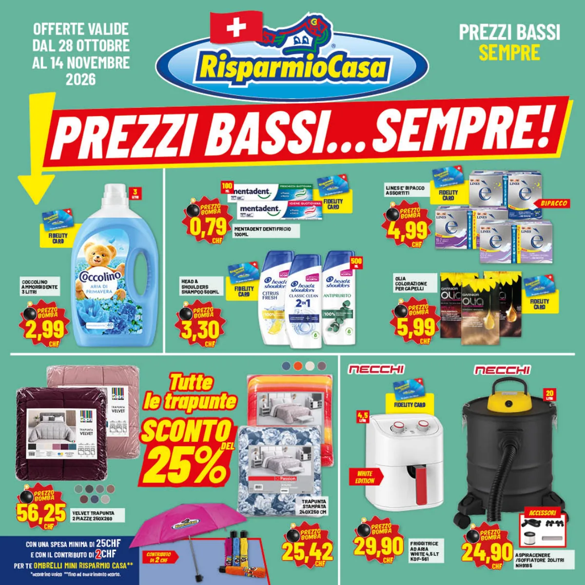Copertina volantino risparmiocasa
