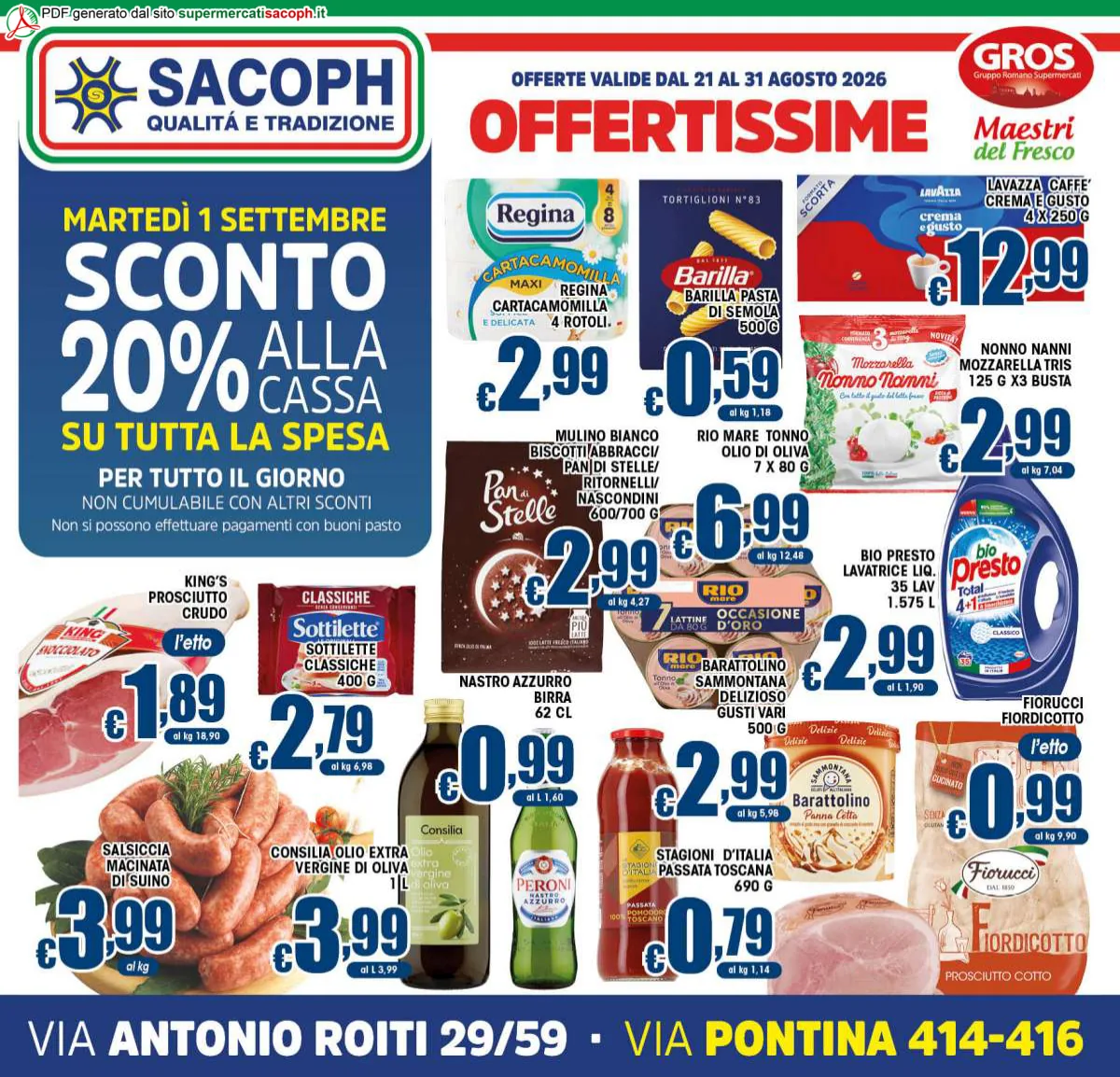 Volantino sacoph