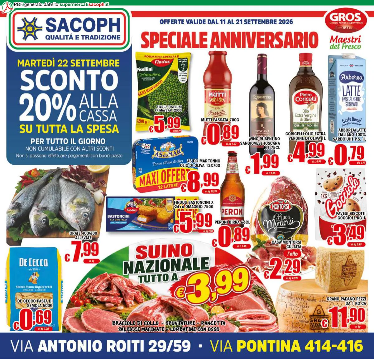 Volantino sacoph