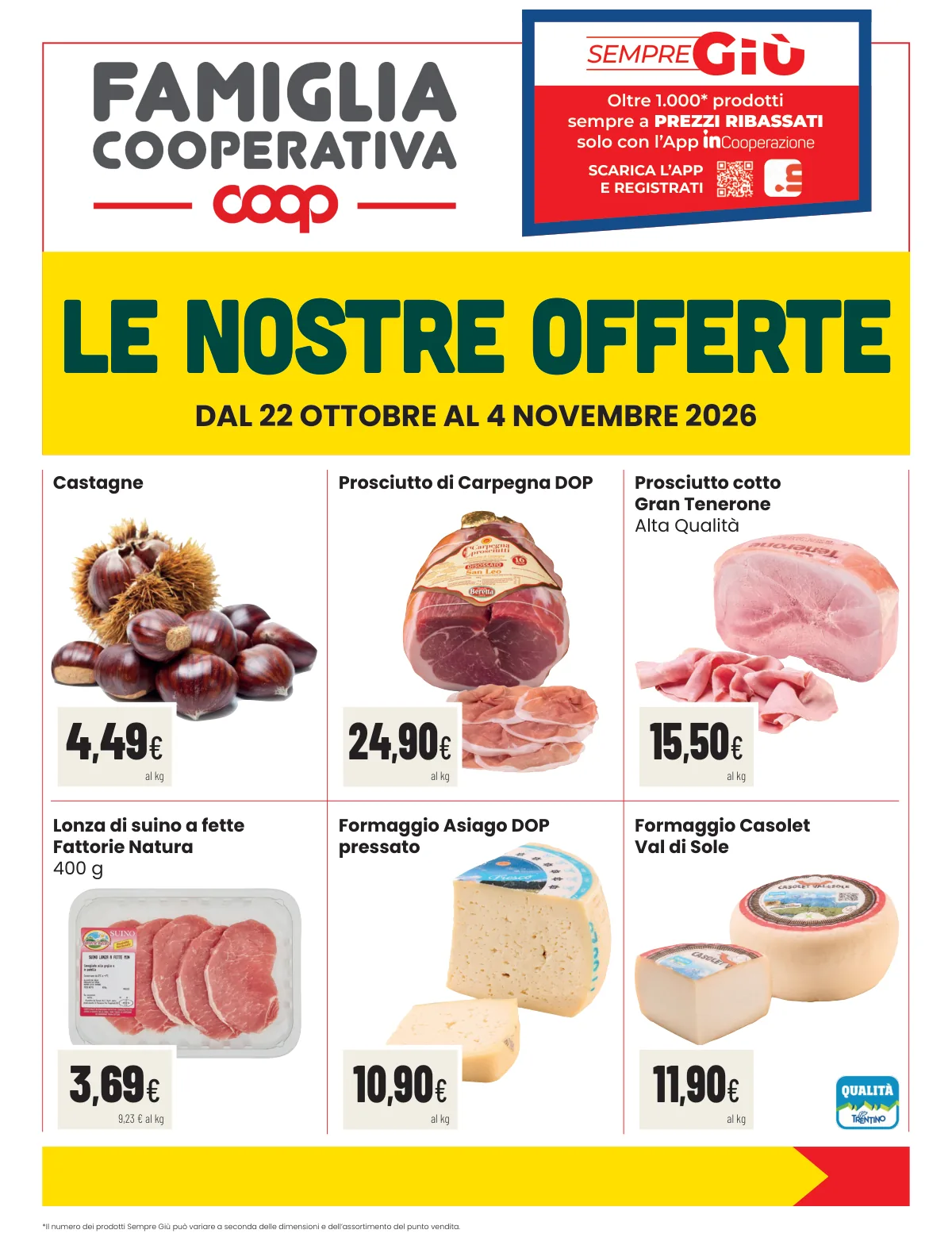 Volantino coop