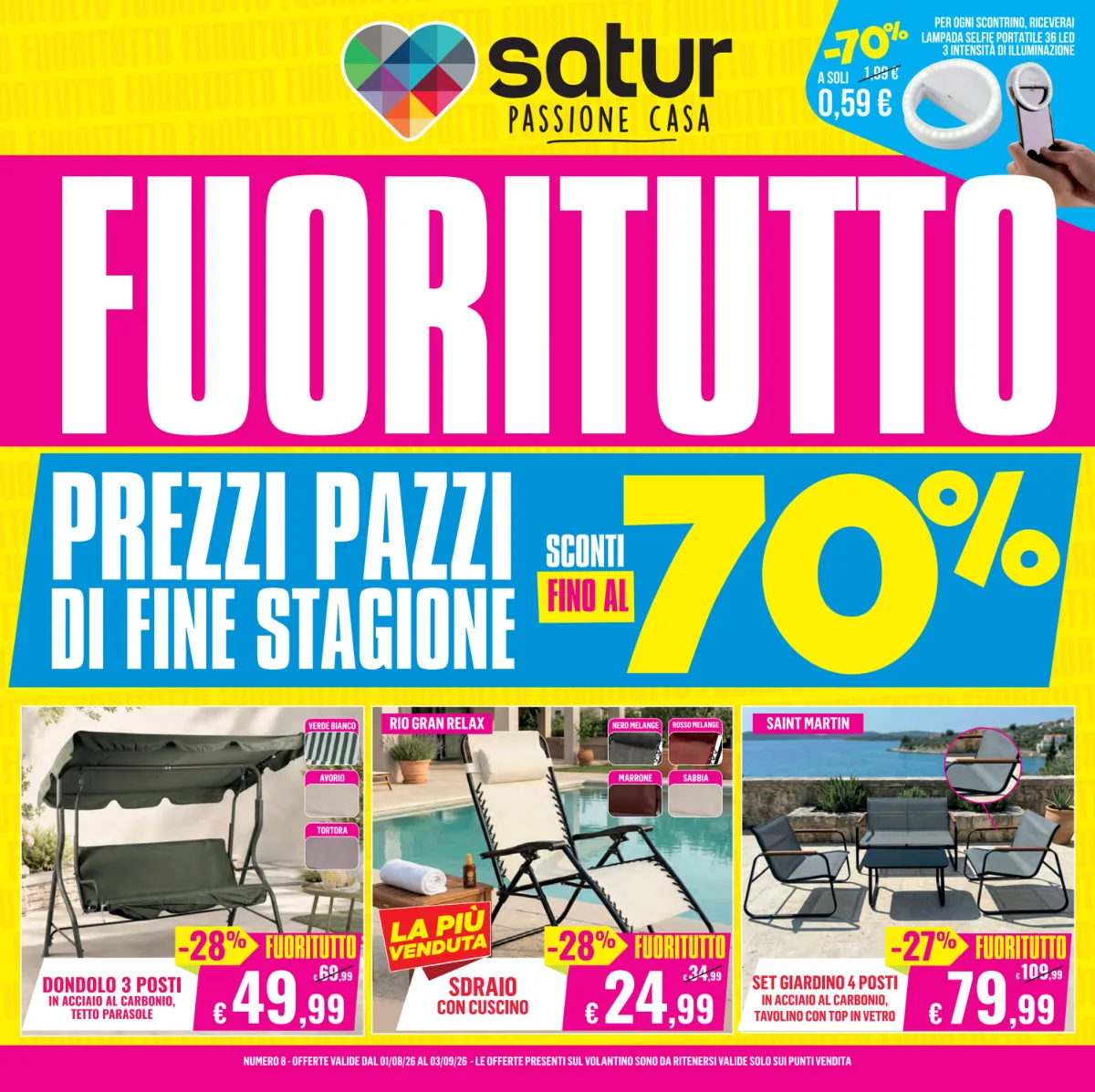 Volantino Satur