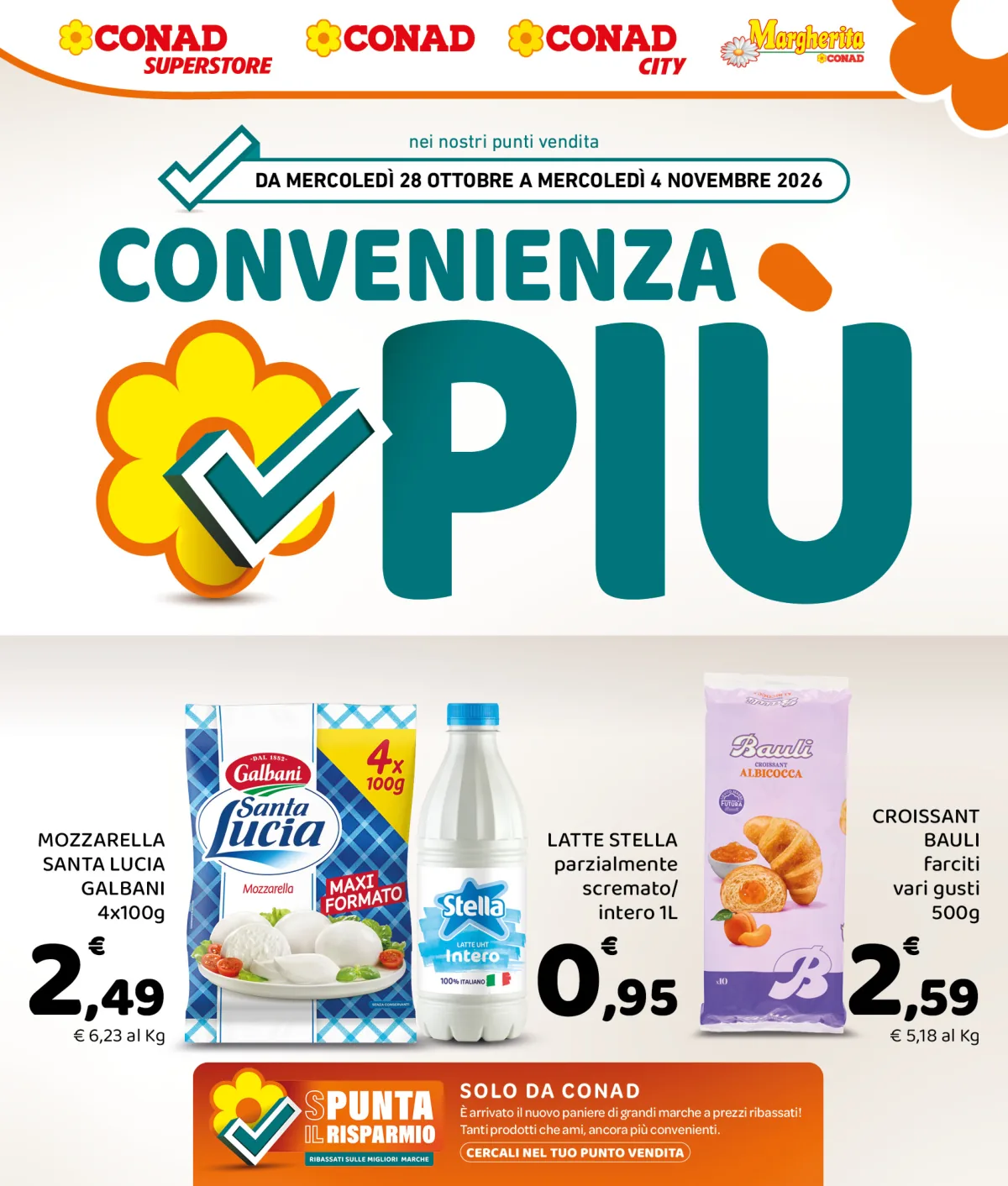 Copertina volantino Conad Superstore