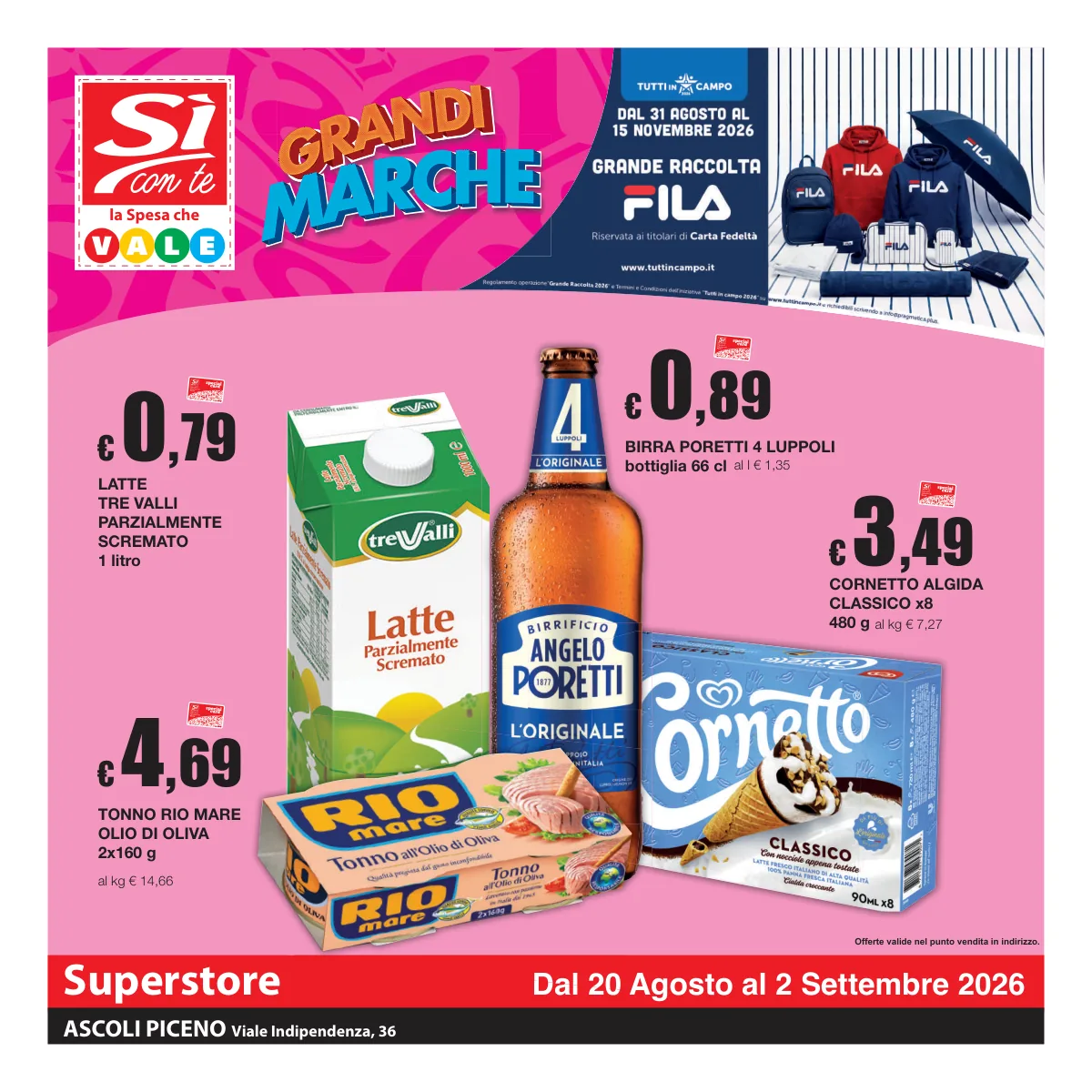 Volantino Sì con Te