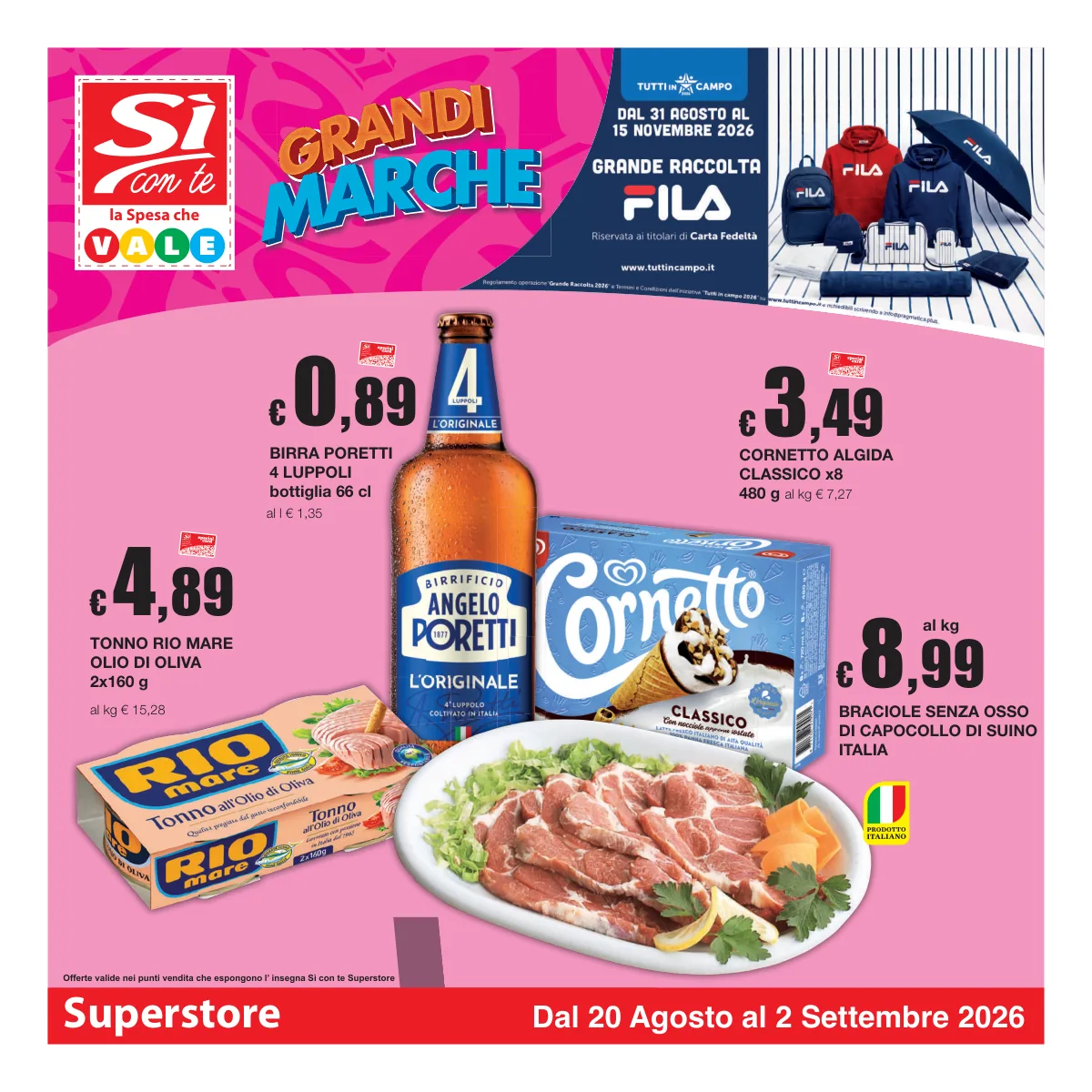 Volantino Sì con Te
