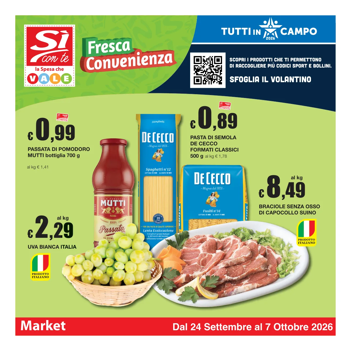 Volantino Sì con Te