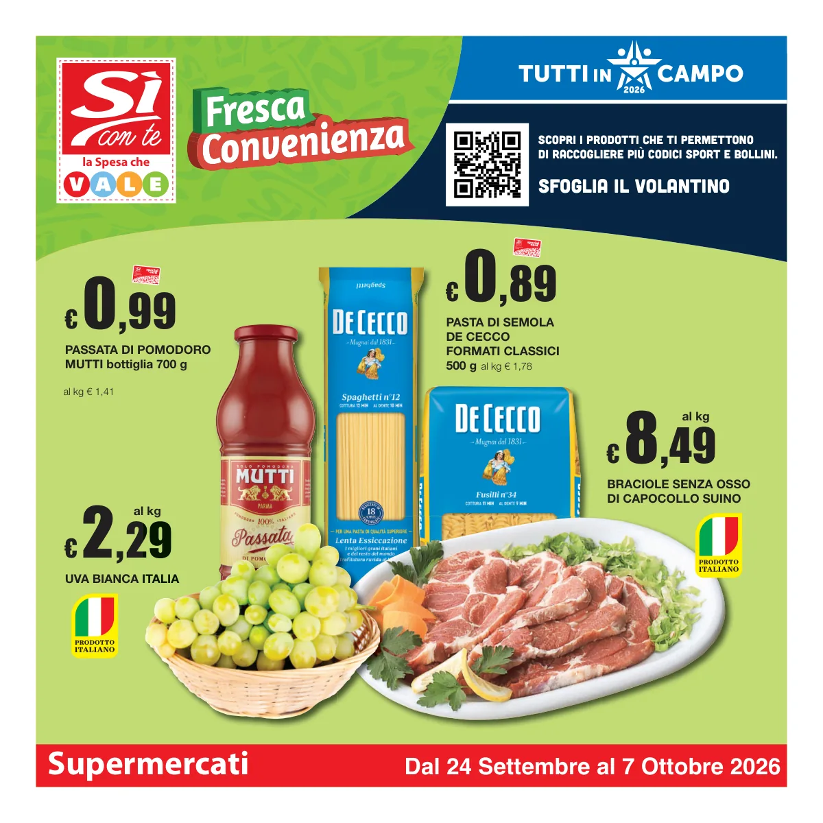 Volantino Sì con Te