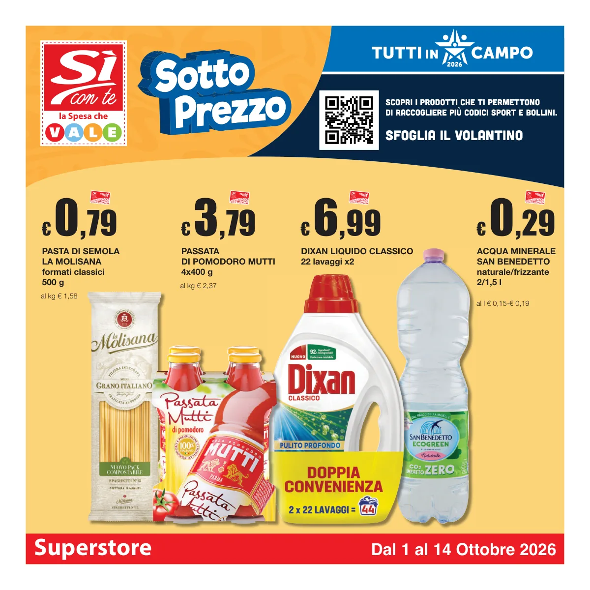 Volantino Sì con Te
