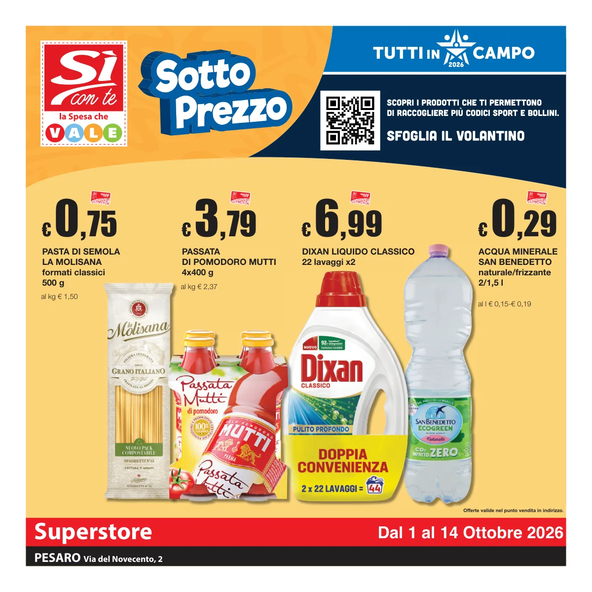 Volantino Sì con Te