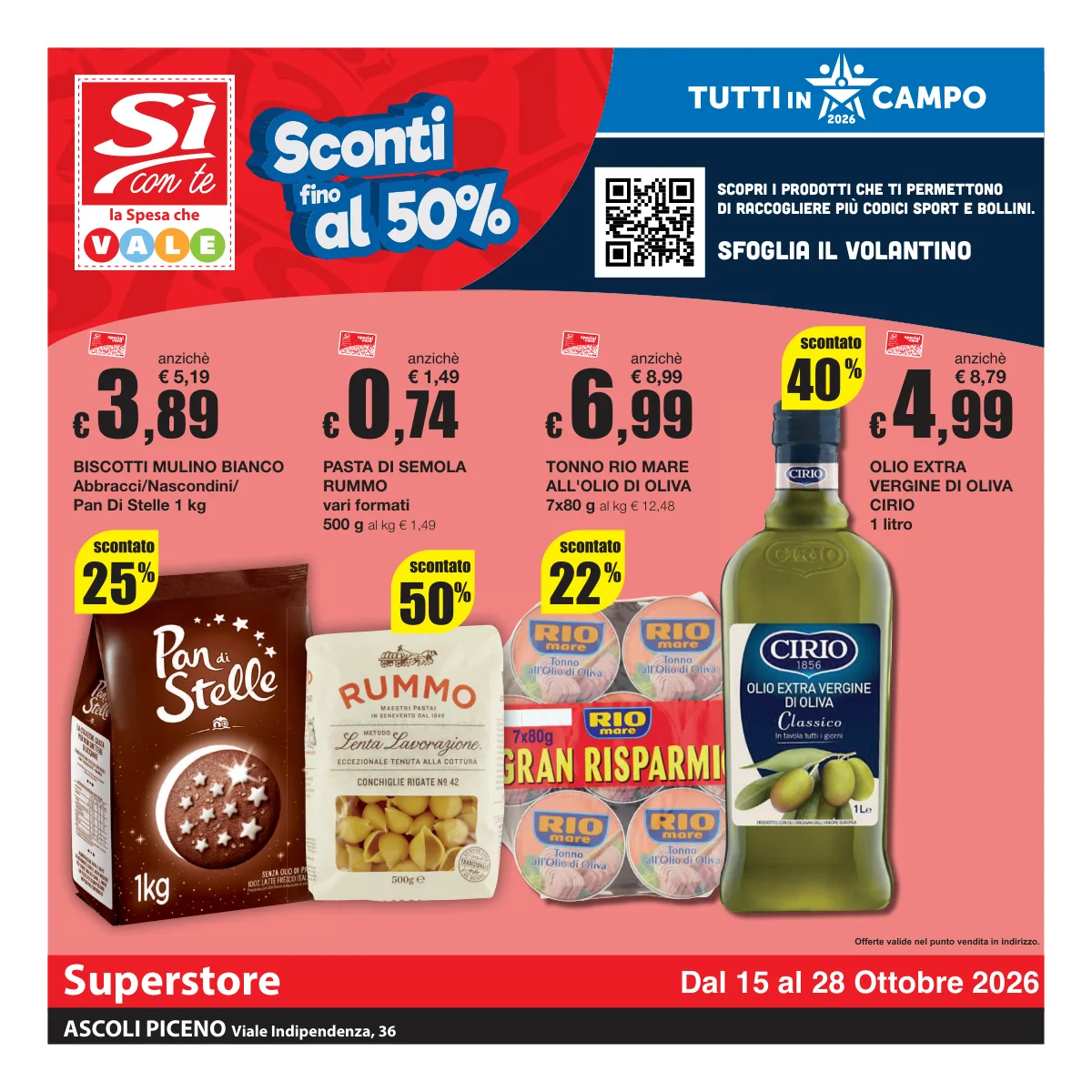Copertina volantino Sì con Te