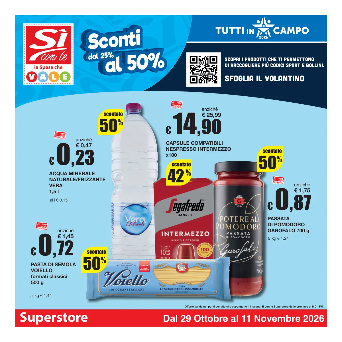 Copertina volantino Sì con Te