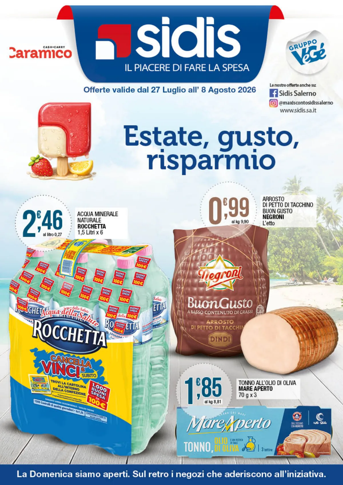 Volantino Sidis a San Rufo