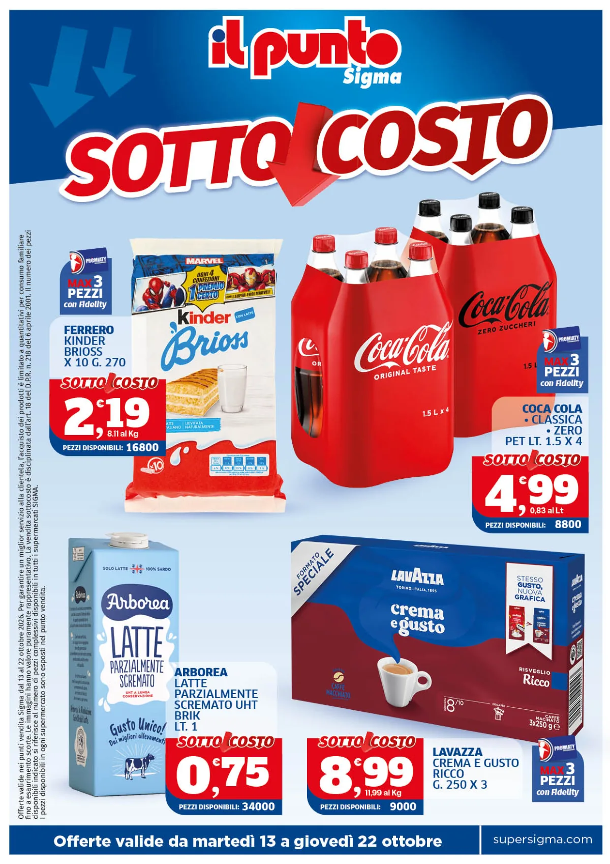 Volantino il punto sigma