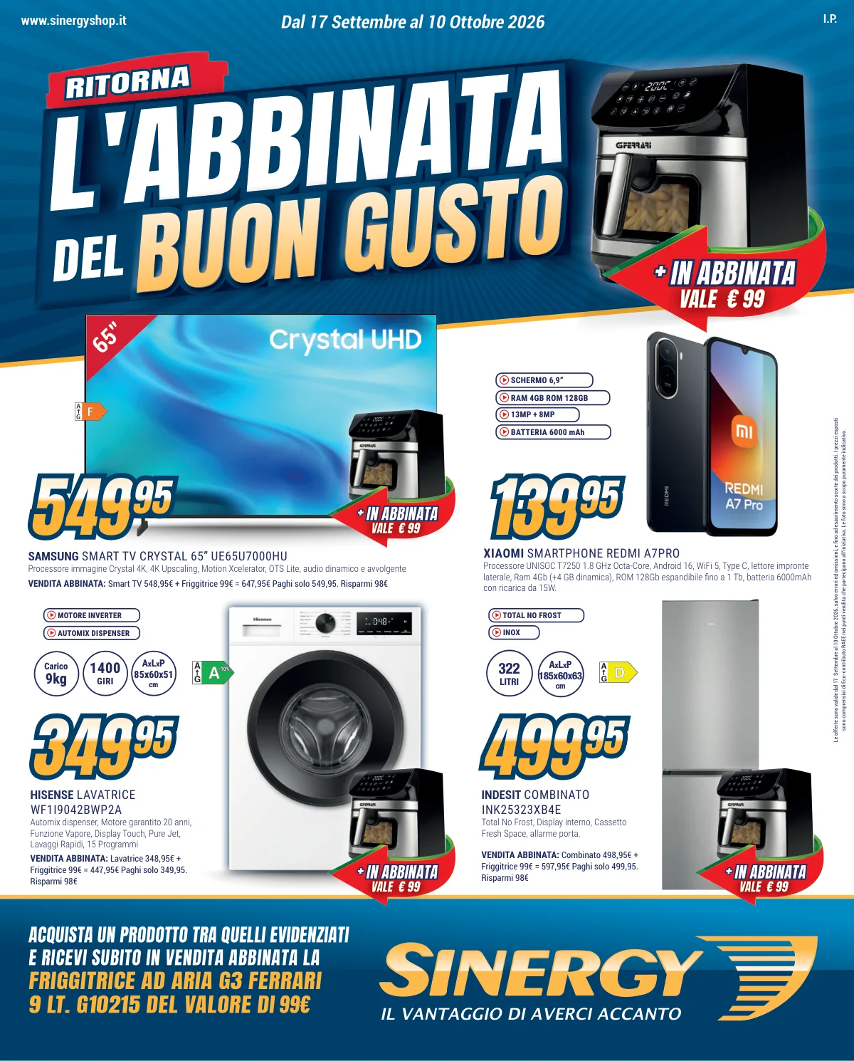 Volantino sinergy