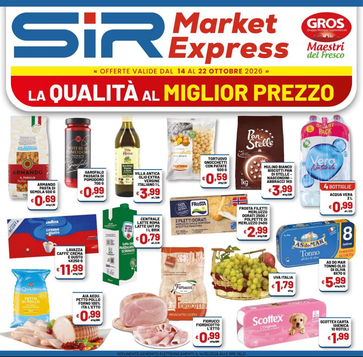 Volantino sir-market
