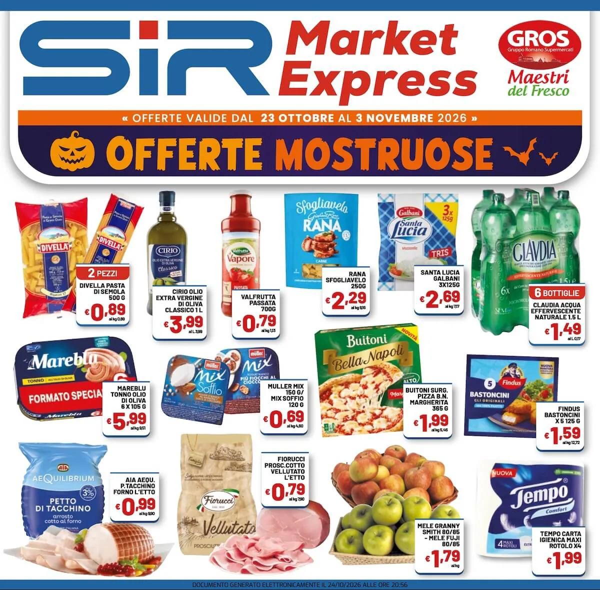Volantino sir-market