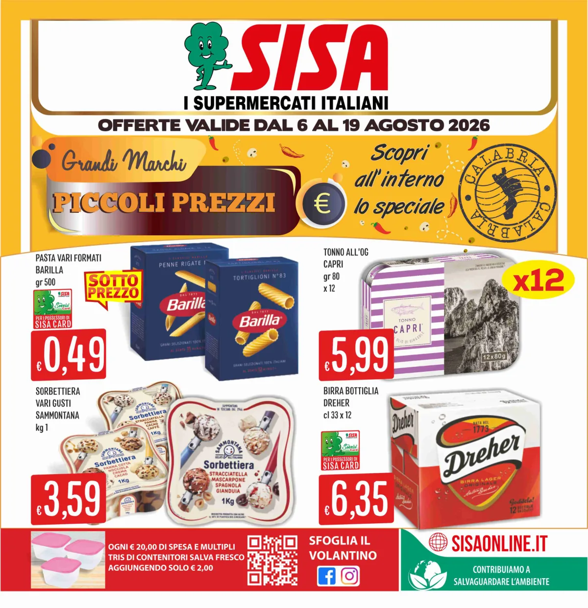 Volantino sisa a BRANCALEONE