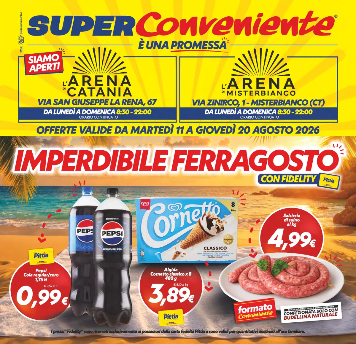 Volantino Acqua e Sapone
