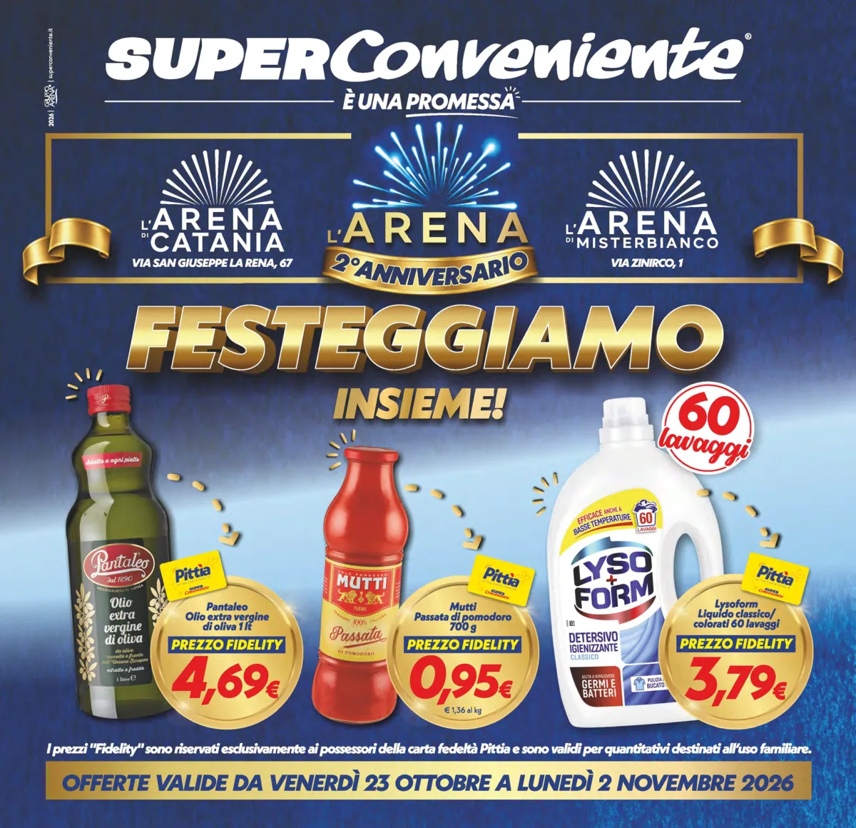 Copertina volantino Acqua e Sapone