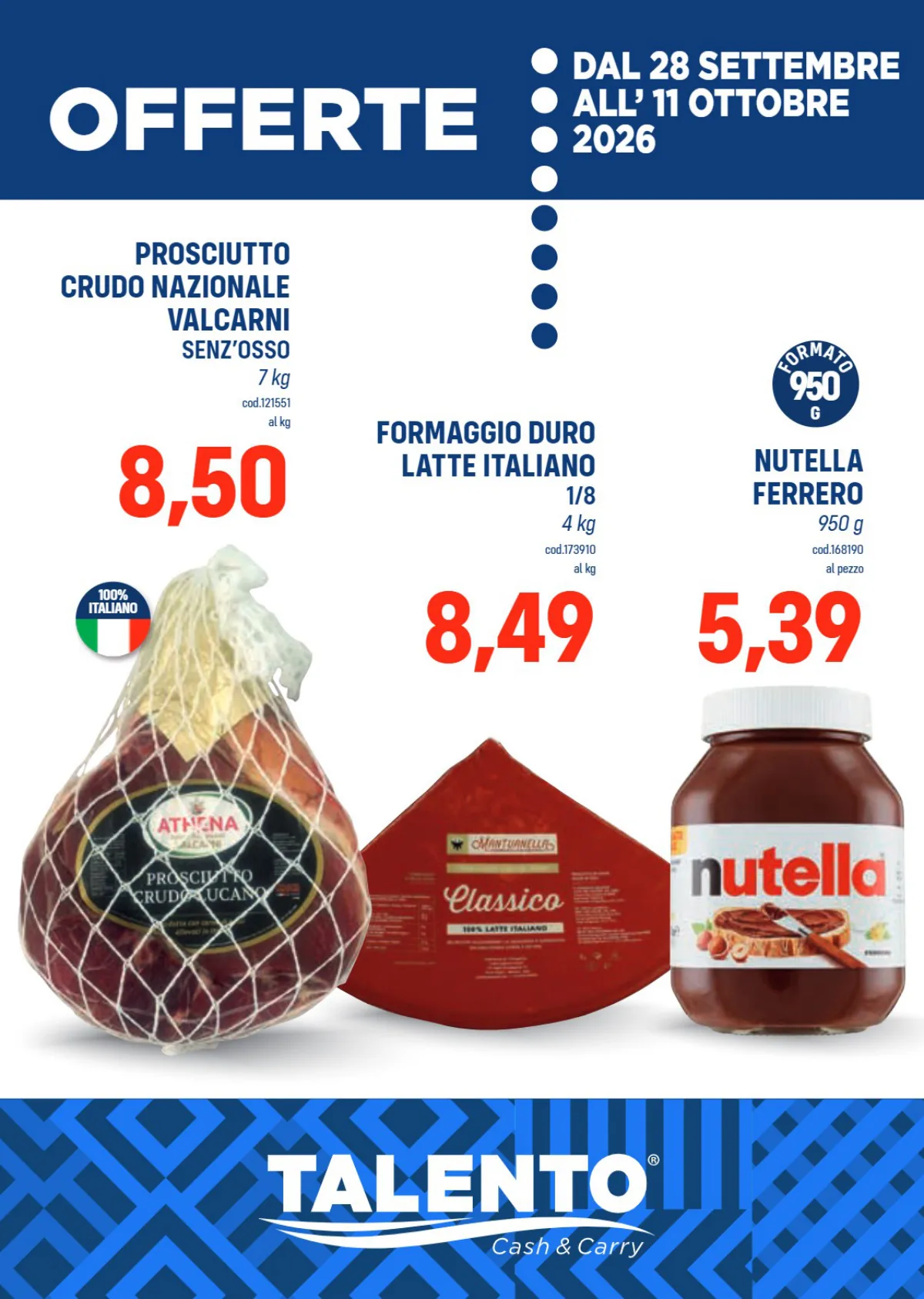 Volantino Talento Cash & Carry
