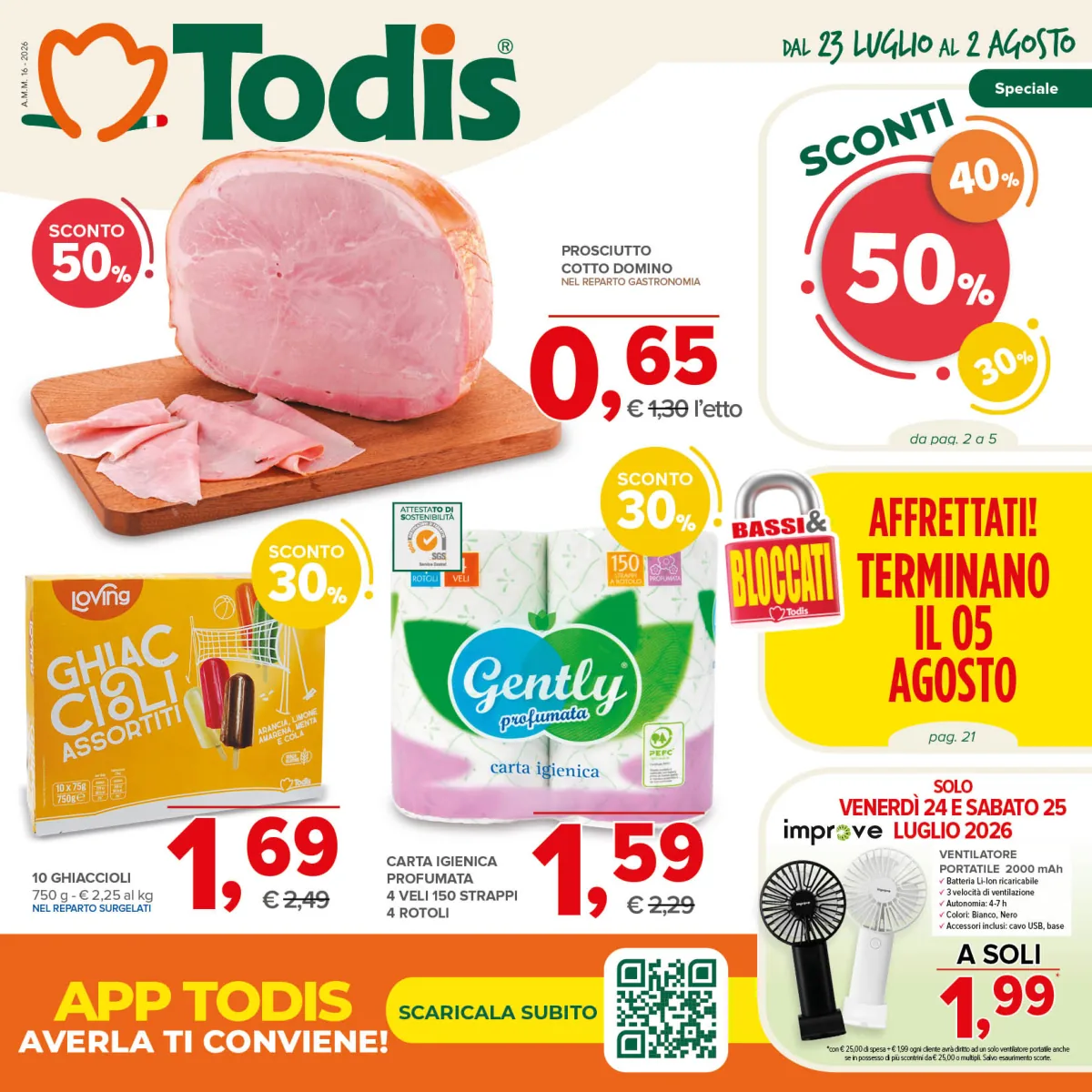 Volantino Todis offerte Pescara